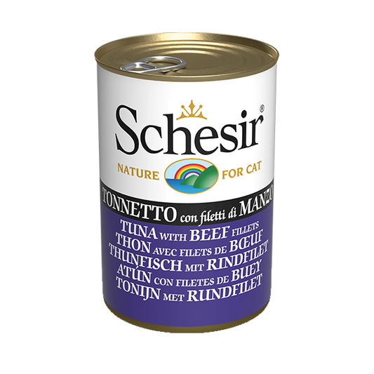 Schesir Tuna With Beef Fillets In Jelly 140g