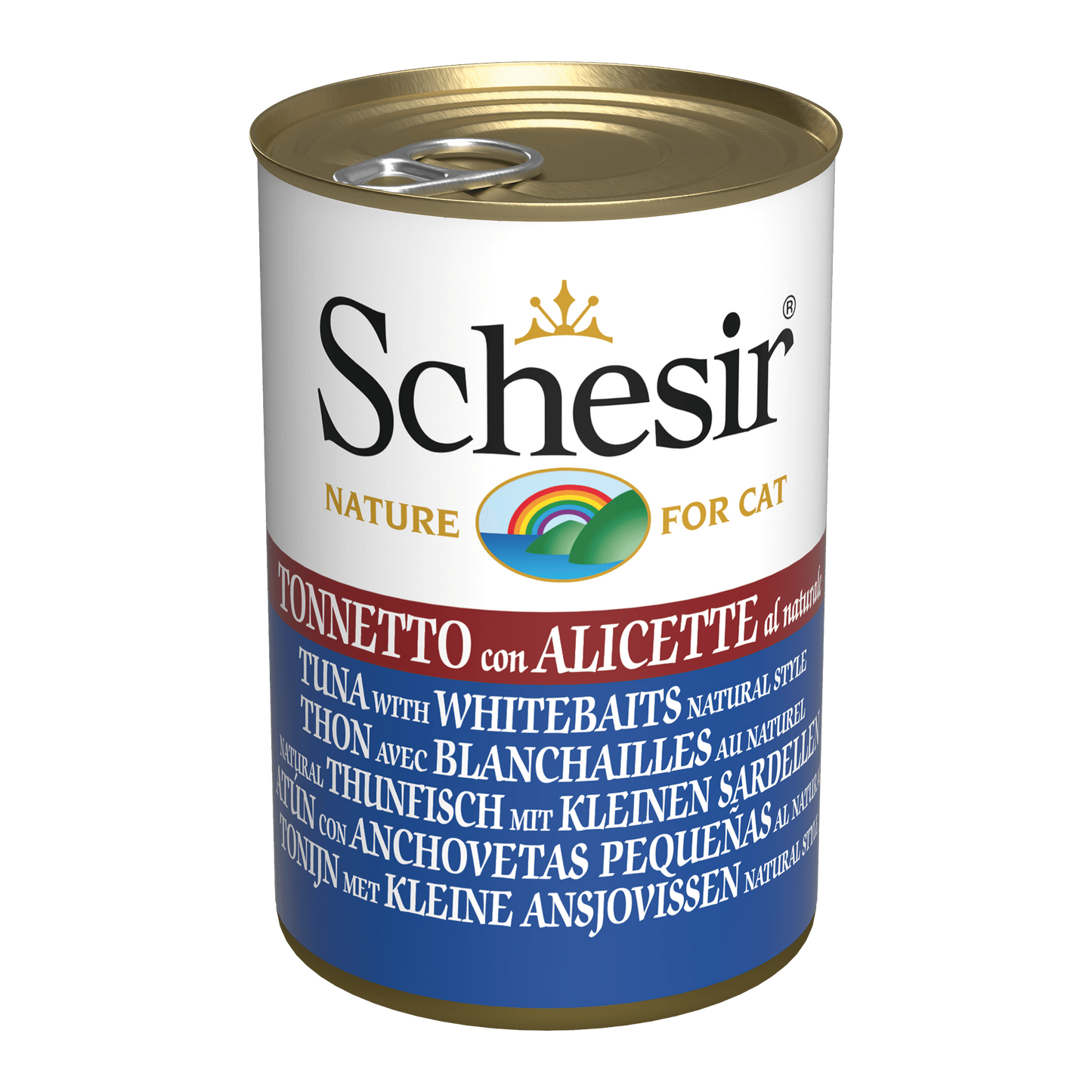 Schesir Tuna With Whitebaits 140g