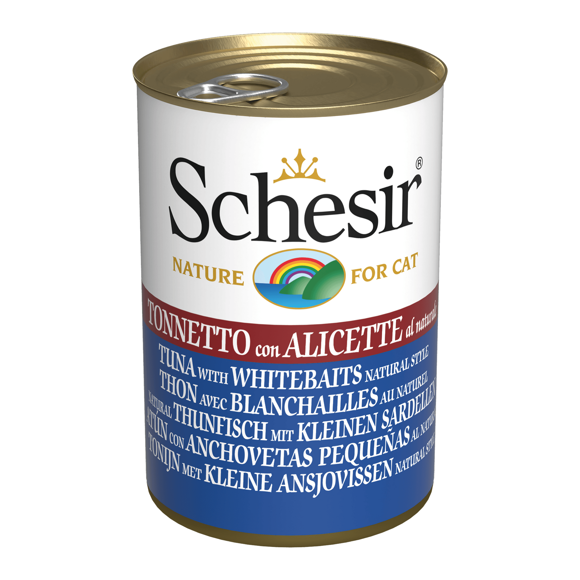 Schesir Tuna With Whitebaits 140g