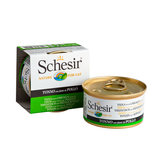 Schesir Tuna with Chicken Fillets in Jelly 85g