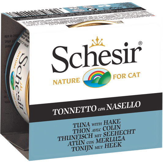 Schesir Tuna with Hake in Jelly 85g