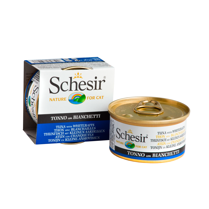 Schesir Tuna with Whitebait in Jelly 85g