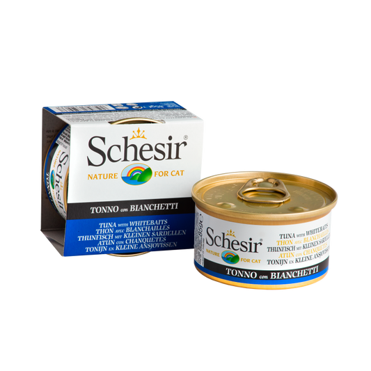 Schesir Tuna with Whitebait in Jelly 85g