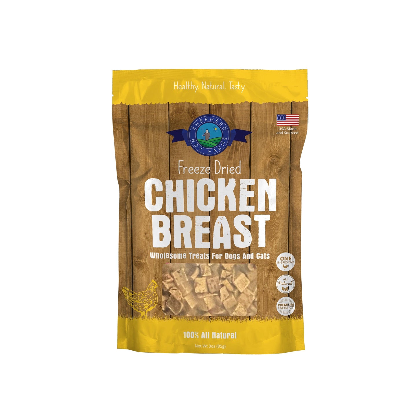 SBF Freeze Dried Chicken Breast Treats 3oz