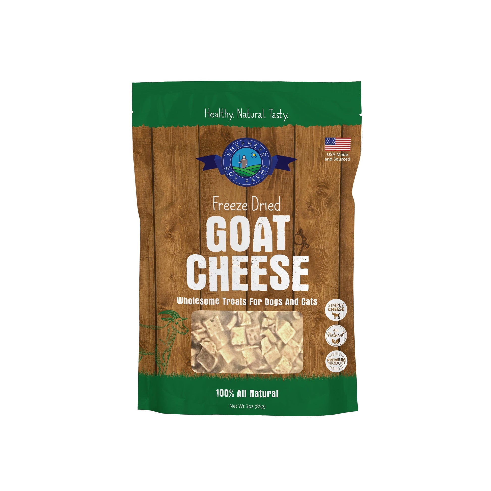 SBF Freeze Dried Goat Cheese Treats 3oz