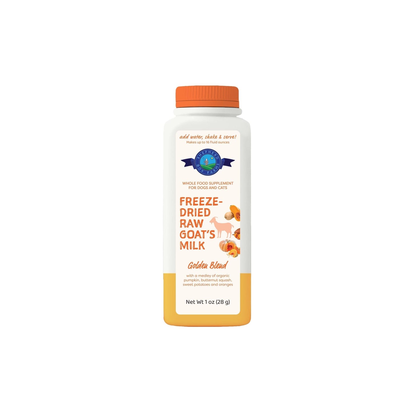 SBF Freeze Dried Raw Goat Milk Golden Blend