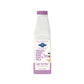 White bottle with purple cap and label for Shepherd Boy Farms Freeze-Dried Raw Goat's Milk Super Fruit Blend.