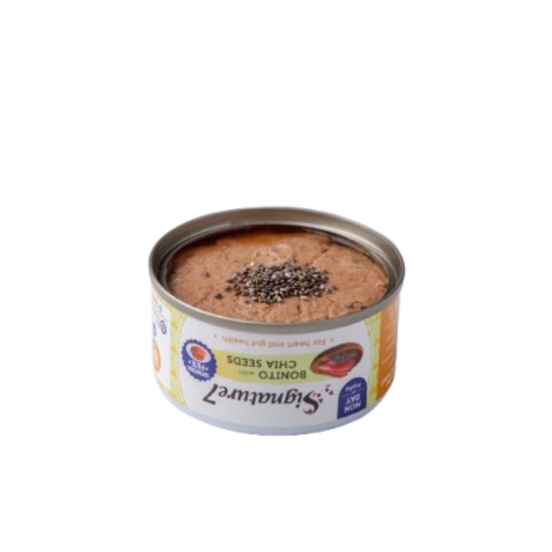 Signature7 Bonito With Chia Seed Pate (Mon) Canned Cat Food - 80g