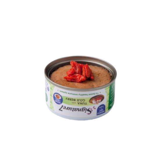 Signature7 Tuna With Goji Berry Pate (Wed) Canned Cat Food - 80g