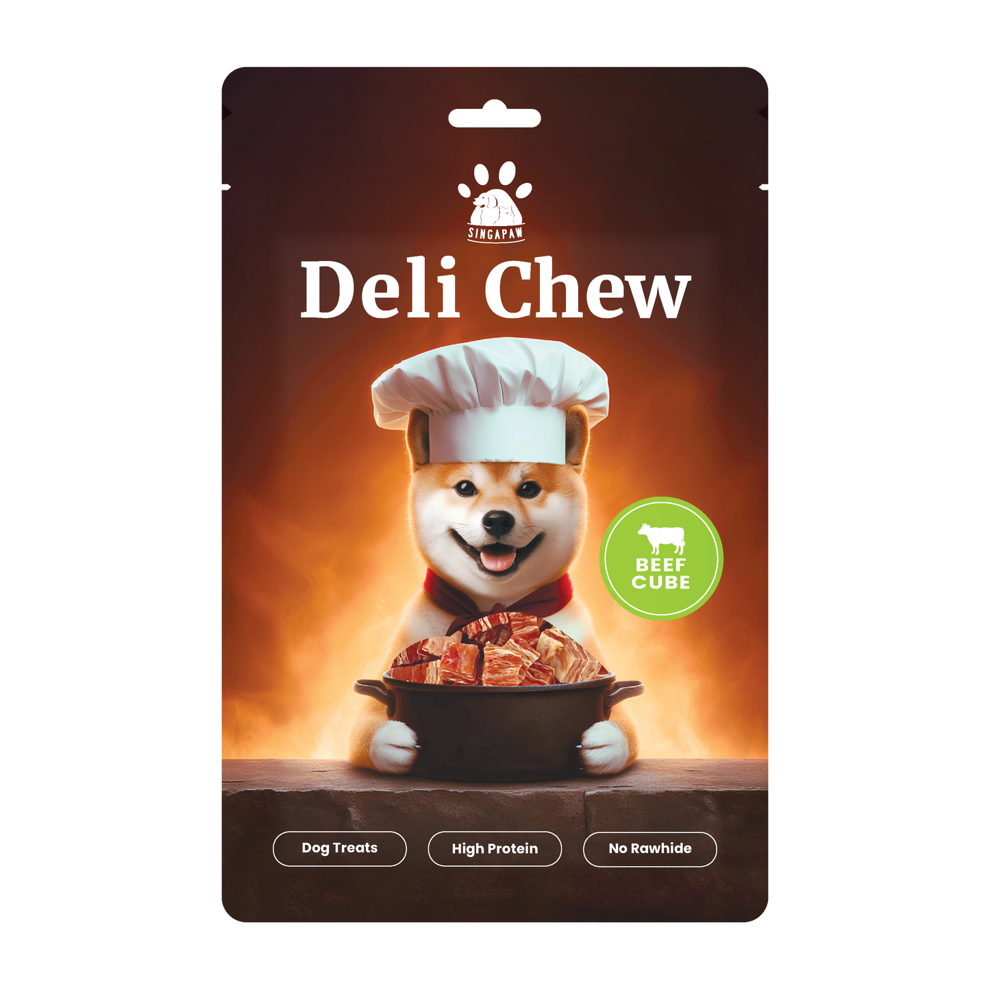 SingAPaw Deli Chew Beef Cube