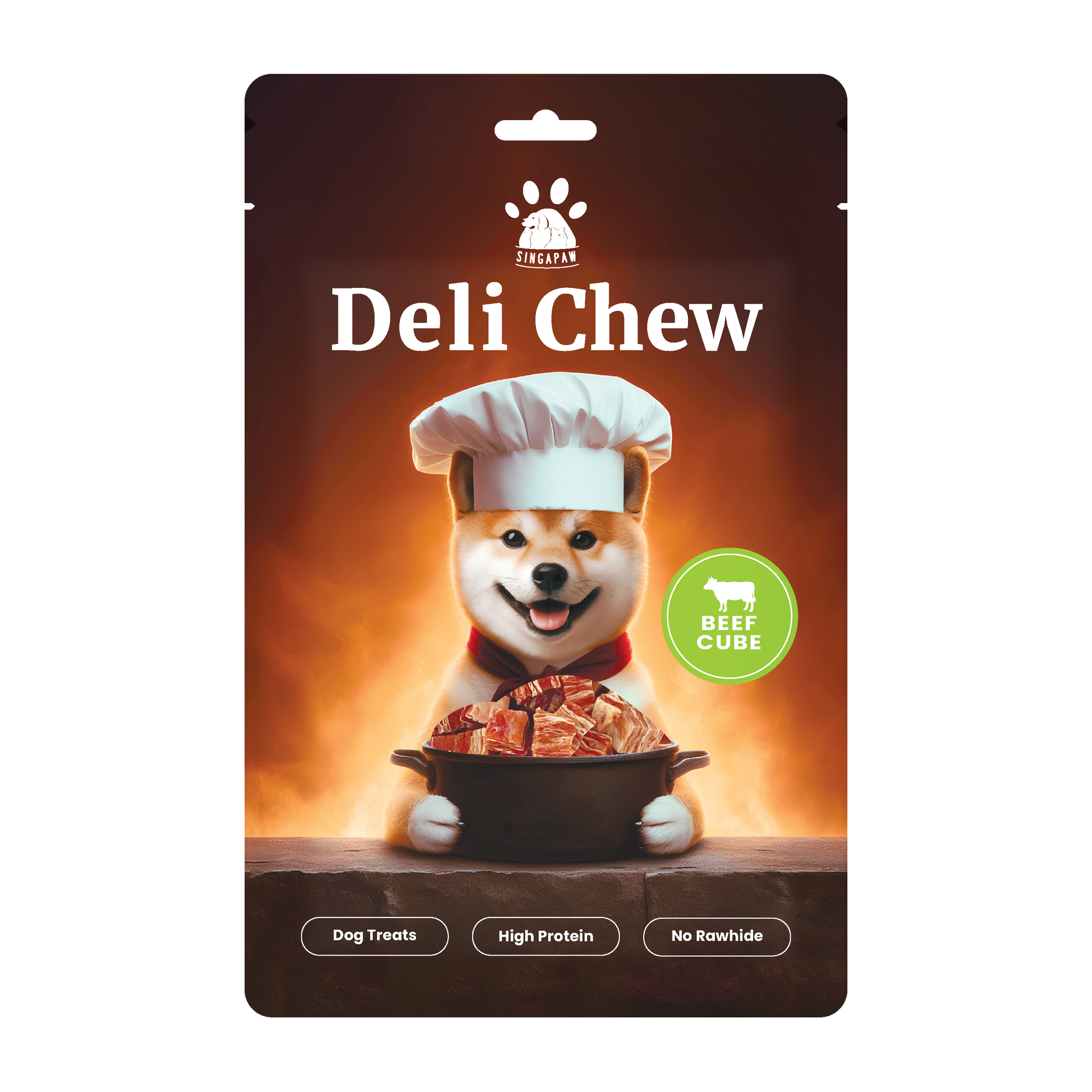 SingAPaw Deli Chew Beef Cube