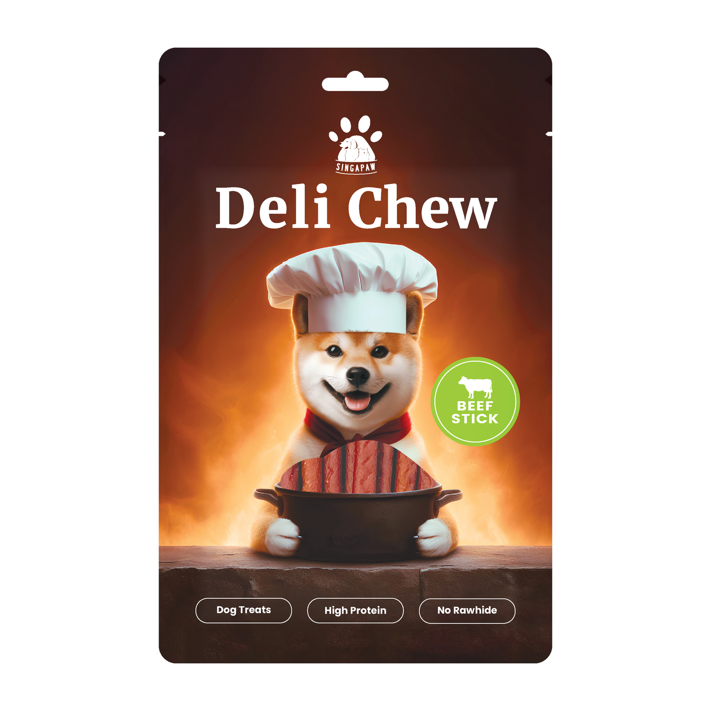 SingAPaw Deli Chew Beef Stick