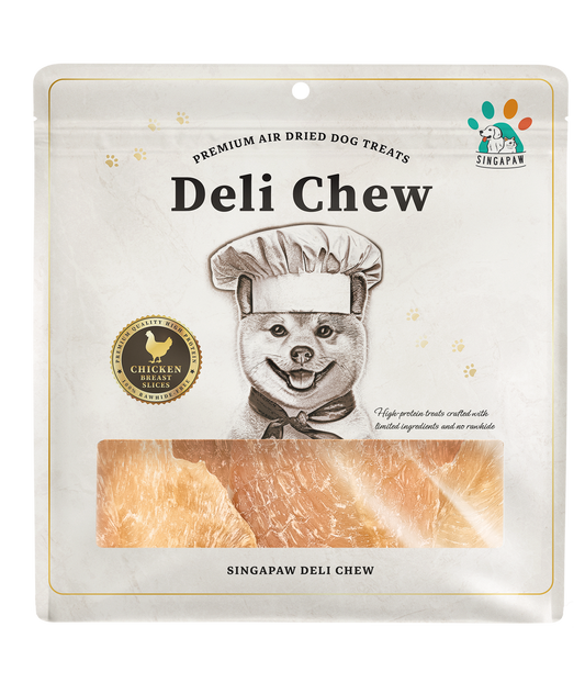 SingAPaw Deli Chew Chicken Breast Slices