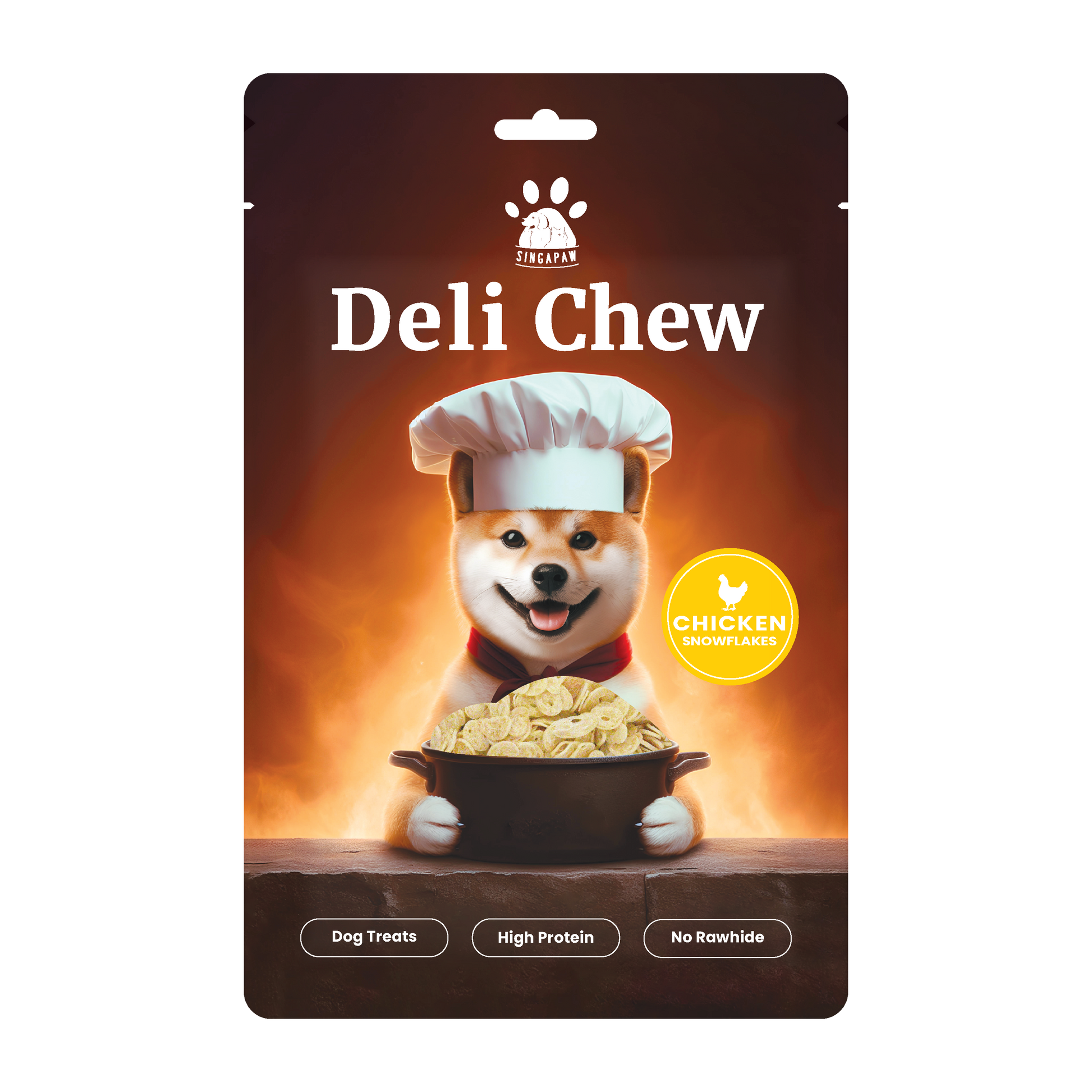 SingAPaw Deli Chew Chicken Snowflakes