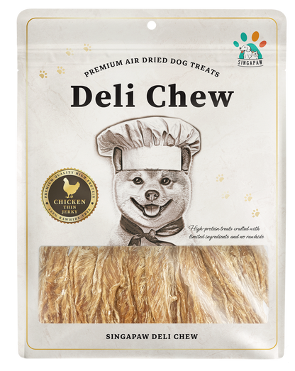 SingAPaw Deli Chew Chicken Thin Jerky