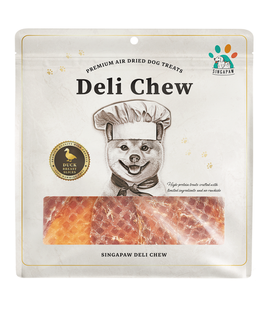 SingAPaw Deli Chew Duck Breast Slices