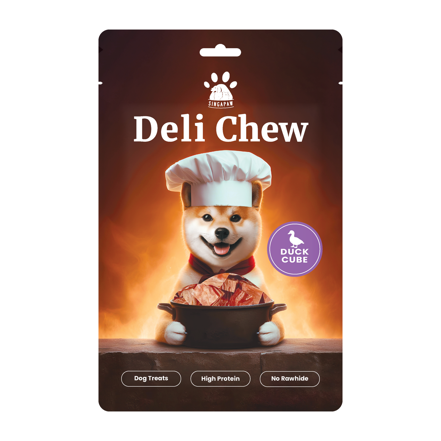 SingAPaw Deli Chew Duck Cube