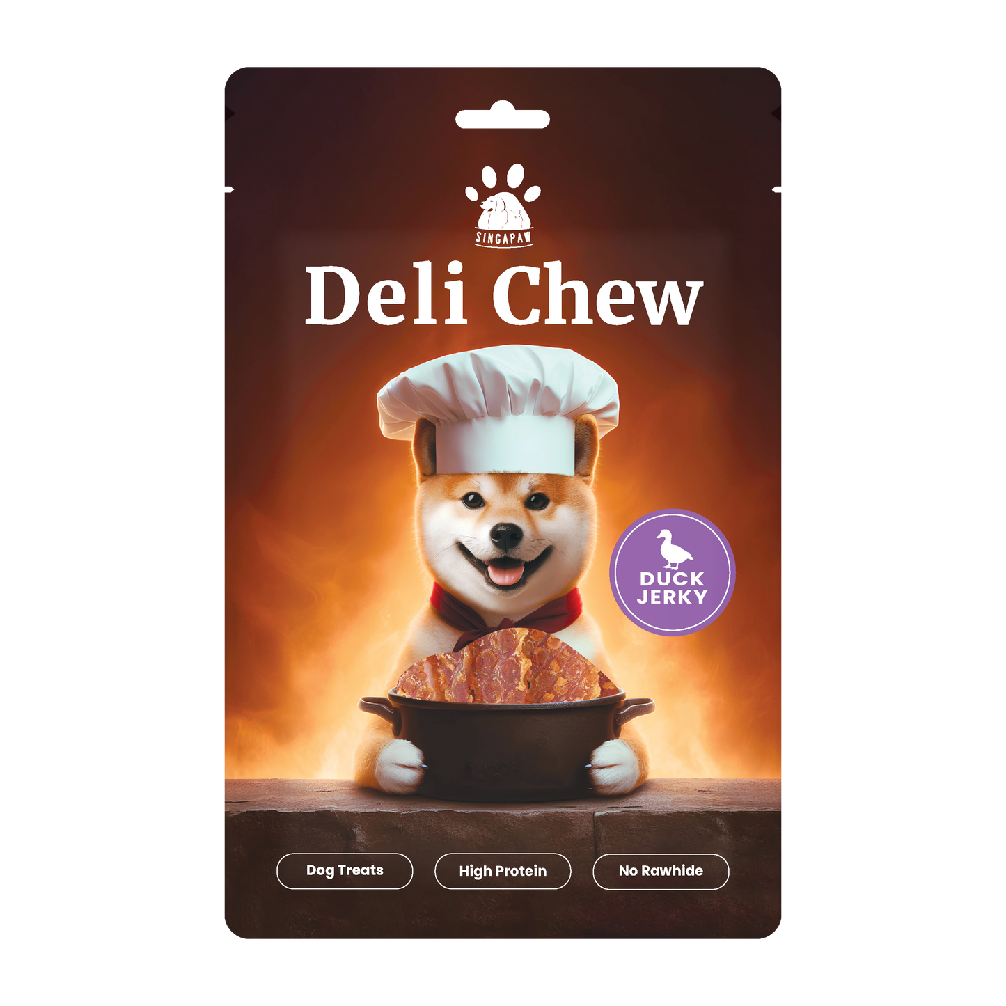 SingAPaw Deli Chew Duck Jerky