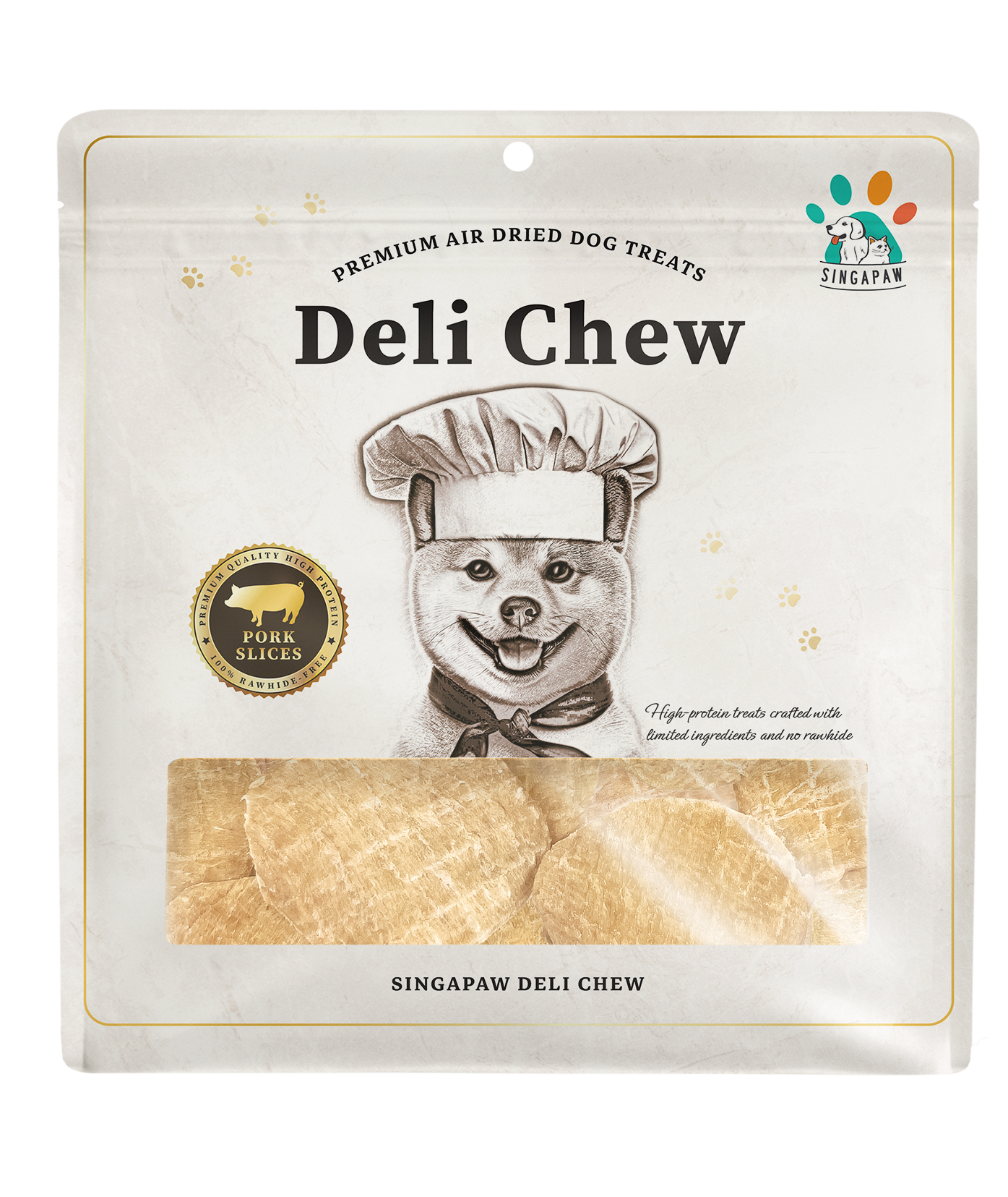 SingAPaw Deli Chew Pork Slices