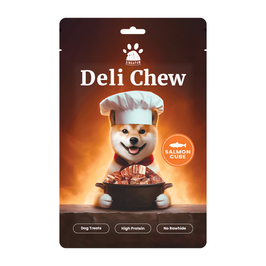 SingAPaw Deli Chew Salmon Cube