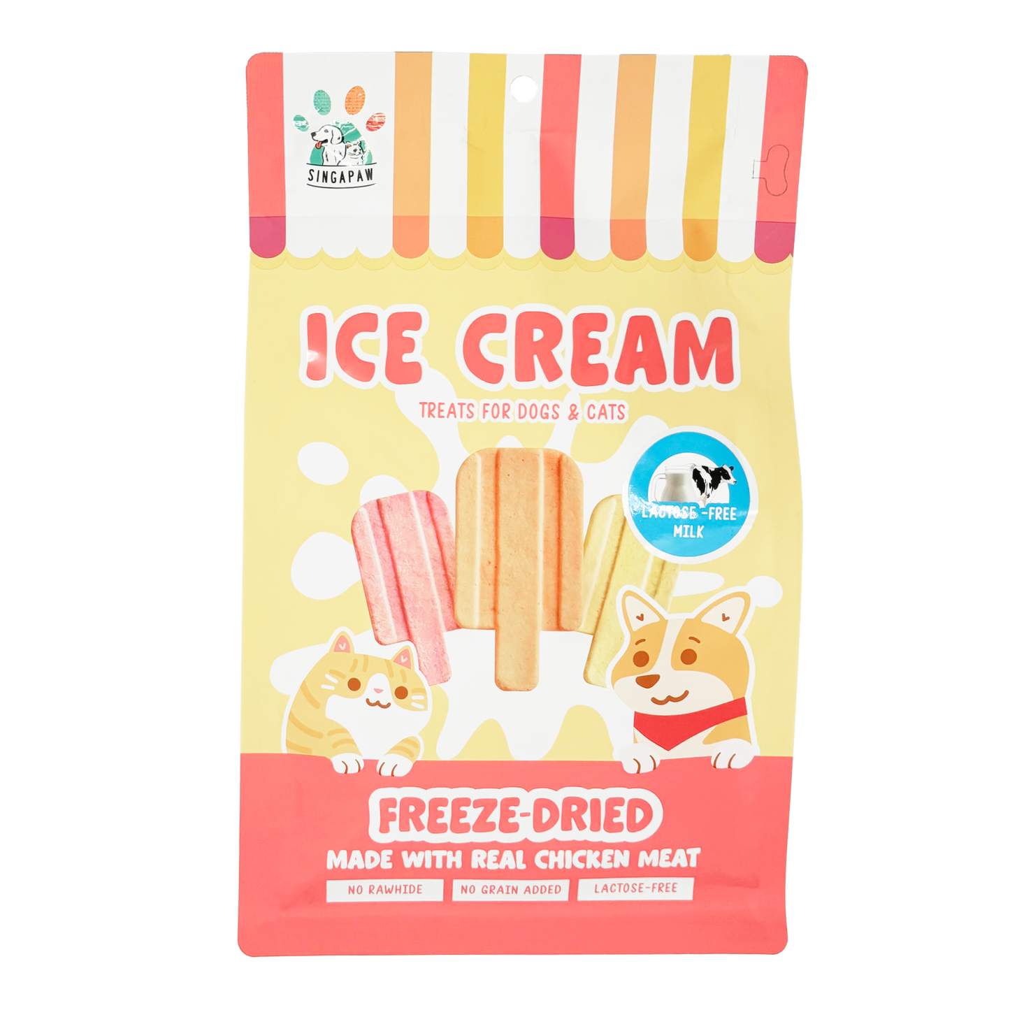 SingAPaw Freeze-Dried Ice Cream Milk