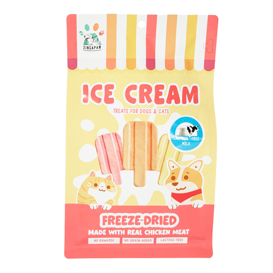 SingAPaw Freeze-Dried Ice Cream Milk