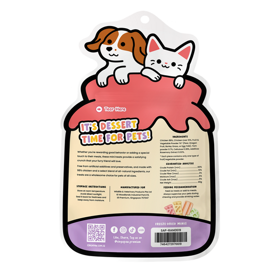 SingAPaw Freeze-Dried Minis Chicken