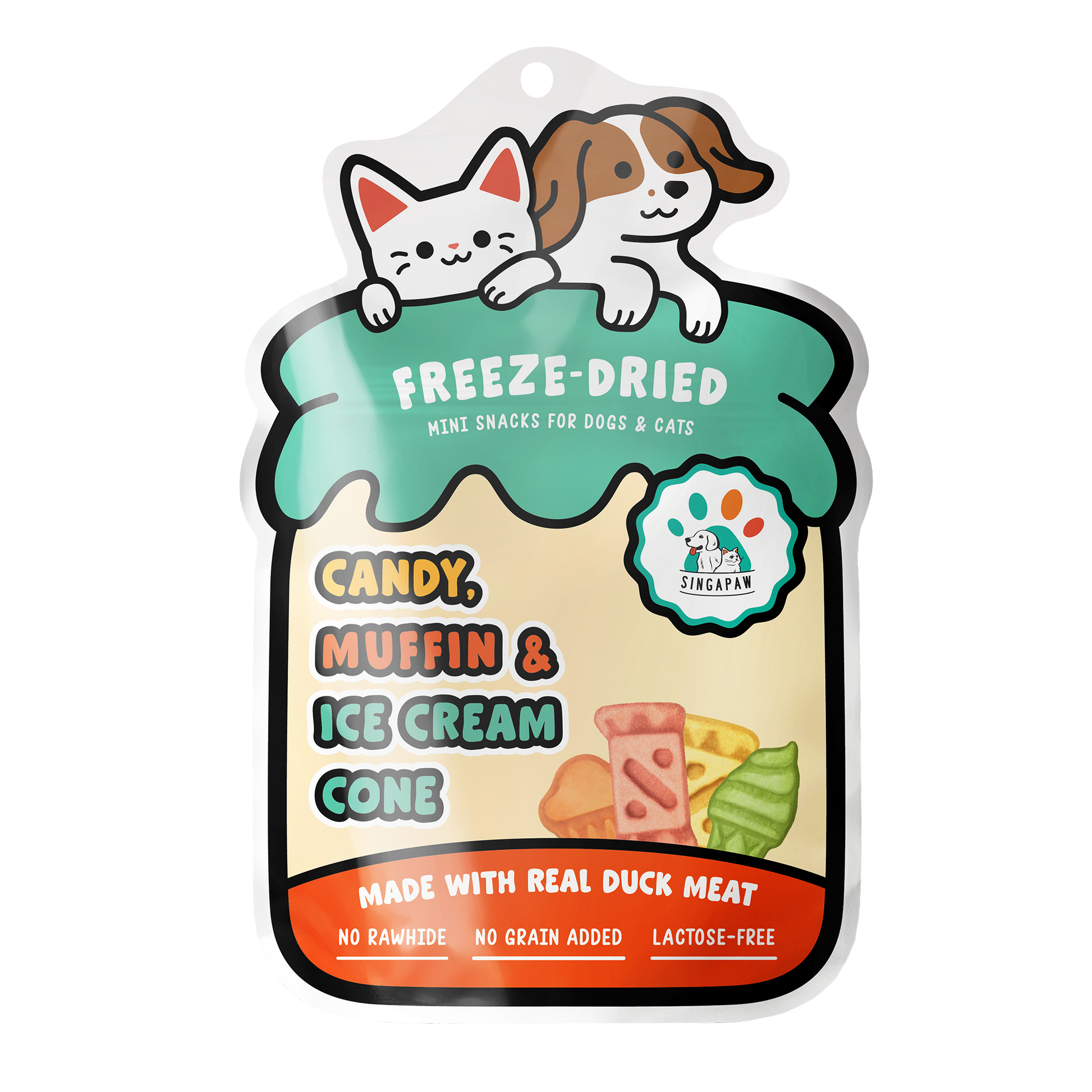 SingAPaw Freeze-Dried Minis Duck