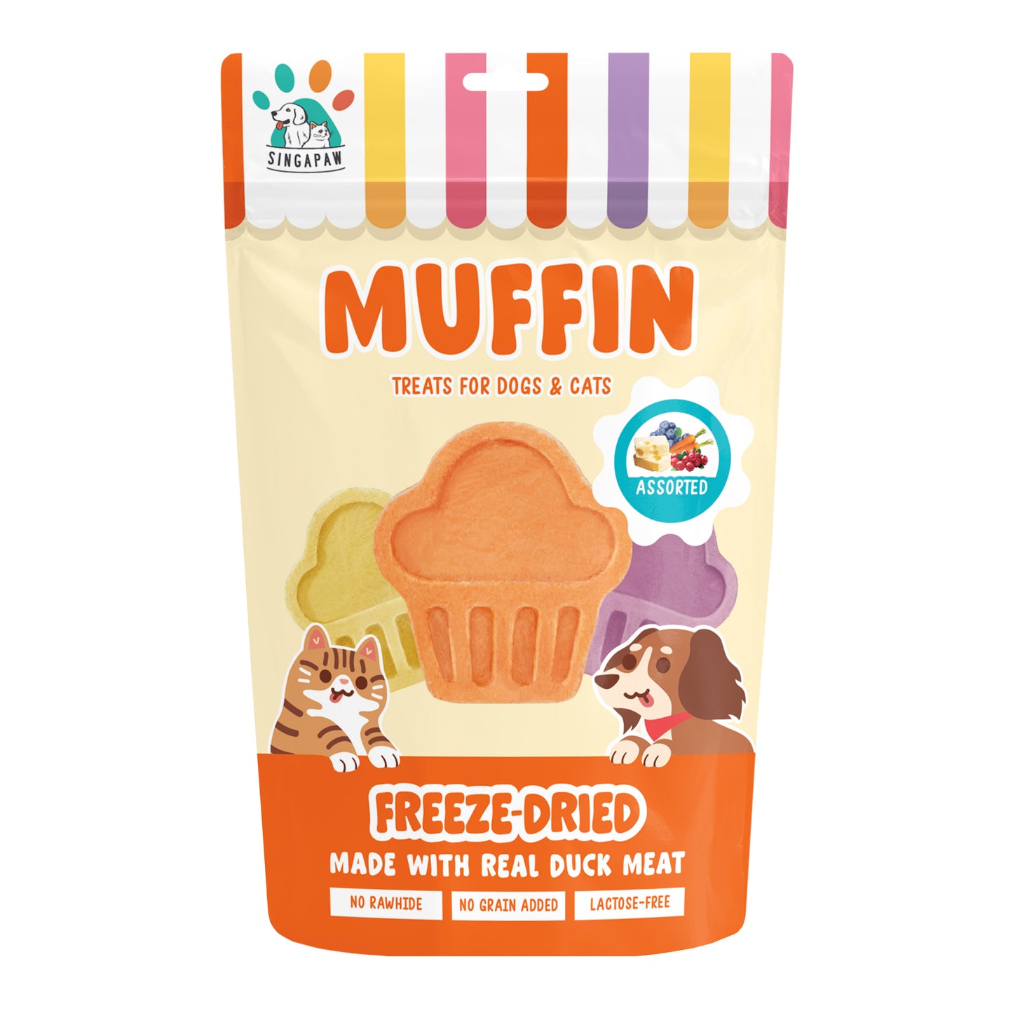 SingAPaw Freeze-Dried Muffin Assorted