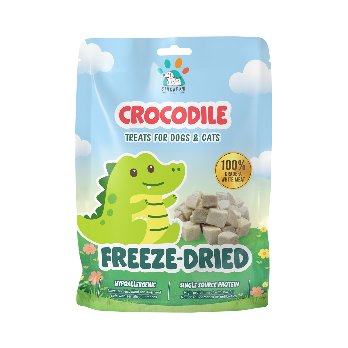 SingAPaw Freeze-dried Crocodile