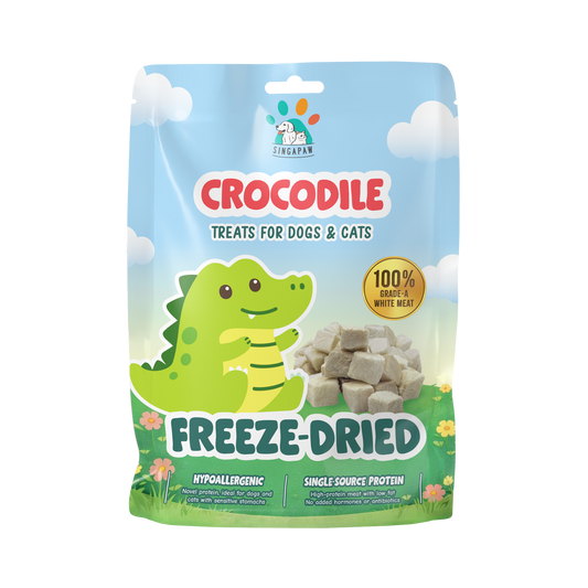SingAPaw Freeze-dried Crocodile