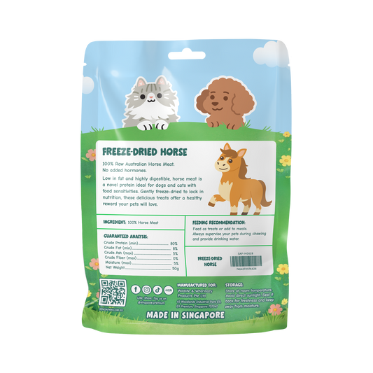 SingAPaw Freeze-dried Horse