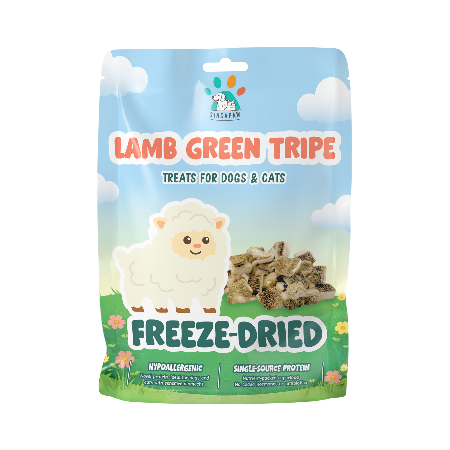 SingAPaw Freeze-dried Lamb Green Tripe