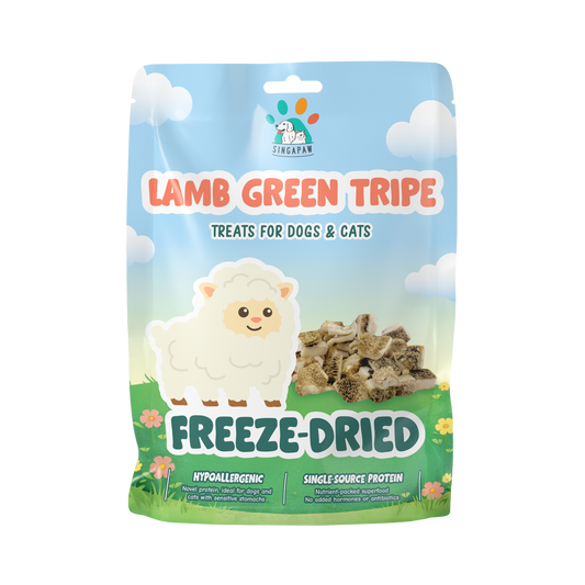 SingAPaw Freeze-dried Lamb Green Tripe