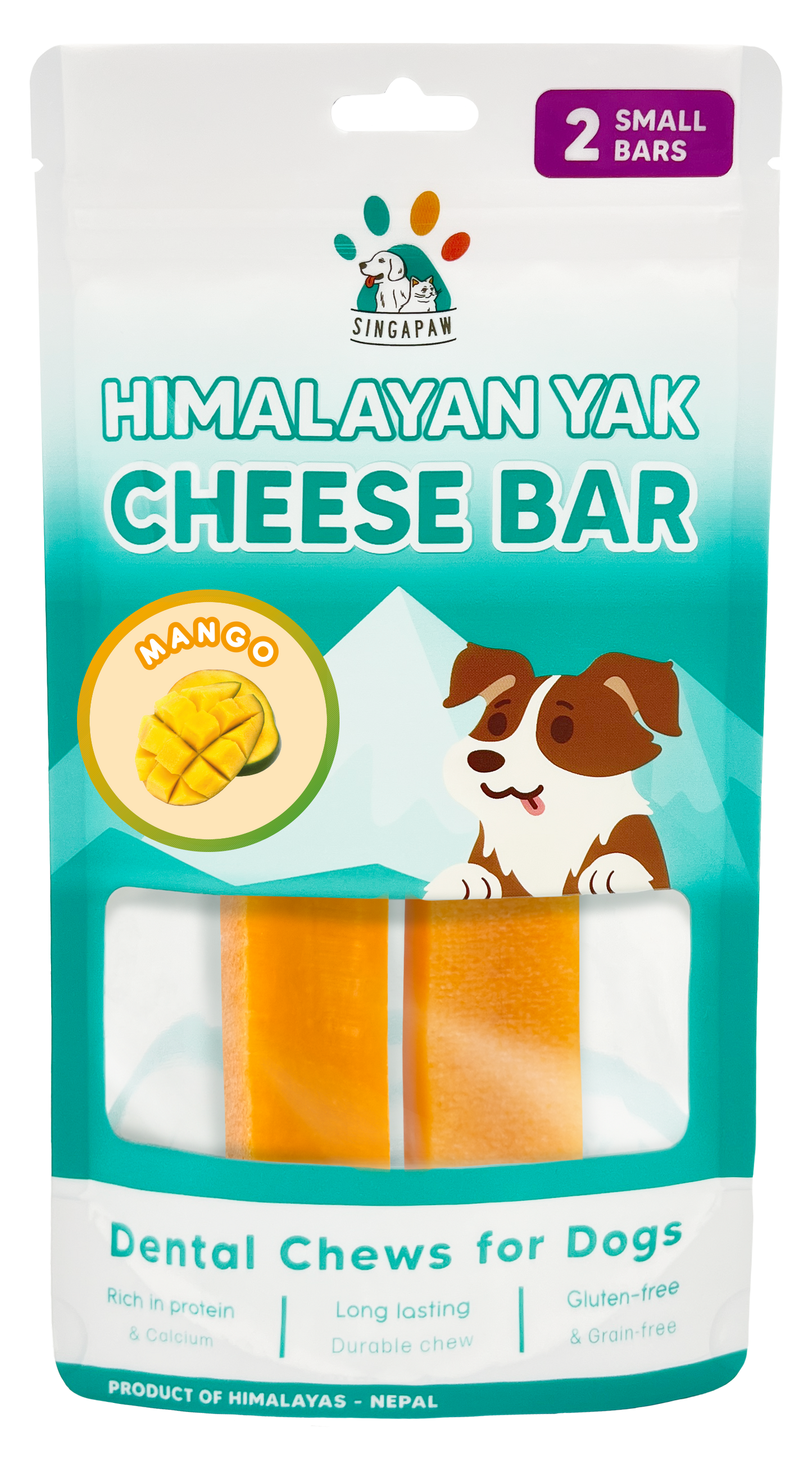SingAPaw Himalayan Yak Cheese Bar (Mango)