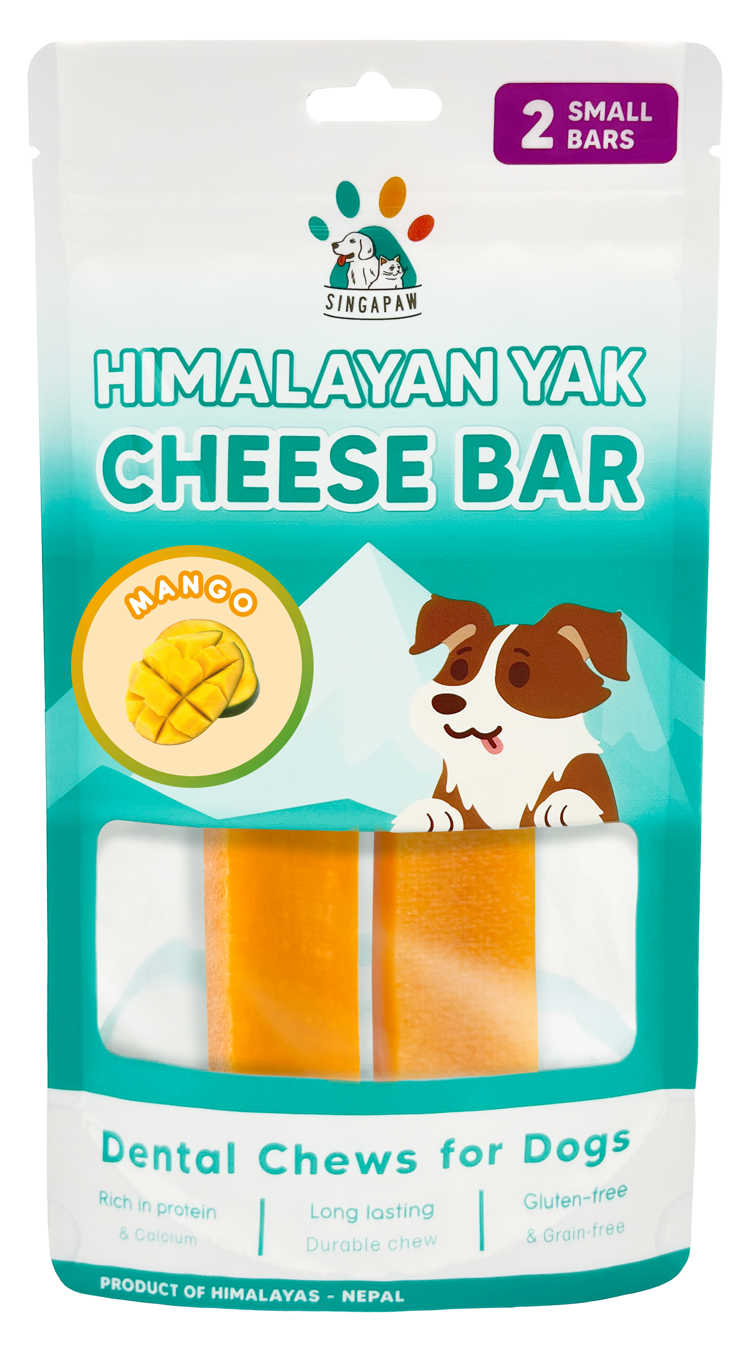 SingAPaw Himalayan Yak Cheese Bar (Mango)