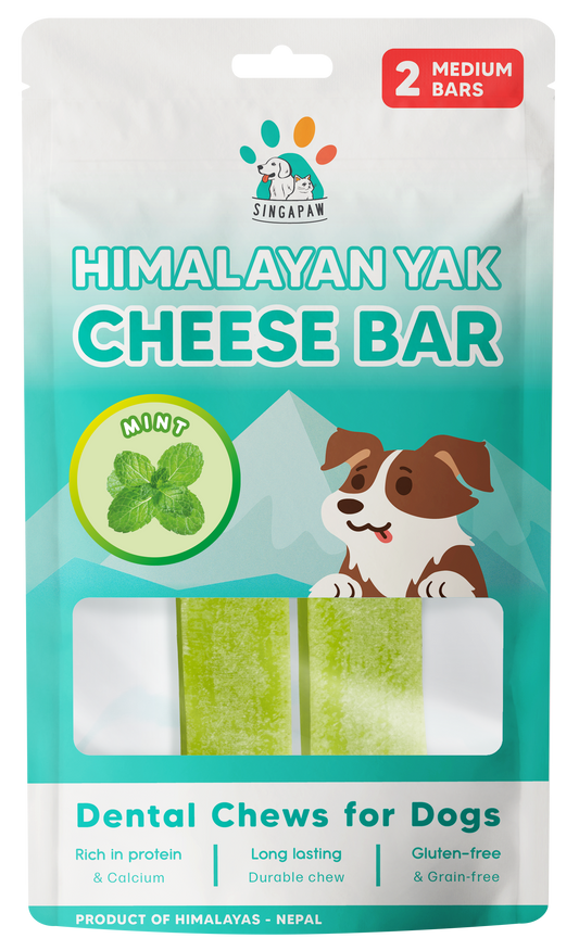 SingAPaw Himalayan Yak Cheese Bar (Mint)