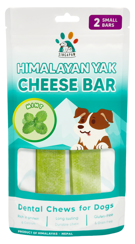 SingAPaw Himalayan Yak Cheese Bar (Mint)