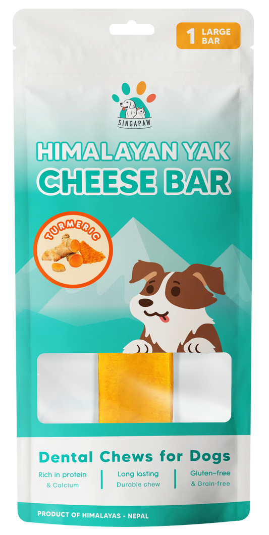 SingAPaw Himalayan Yak Cheese Bar (Turmeric)