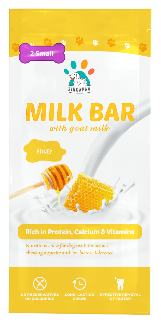 SingAPaw Milk Bar W Goat Milk (Honey)