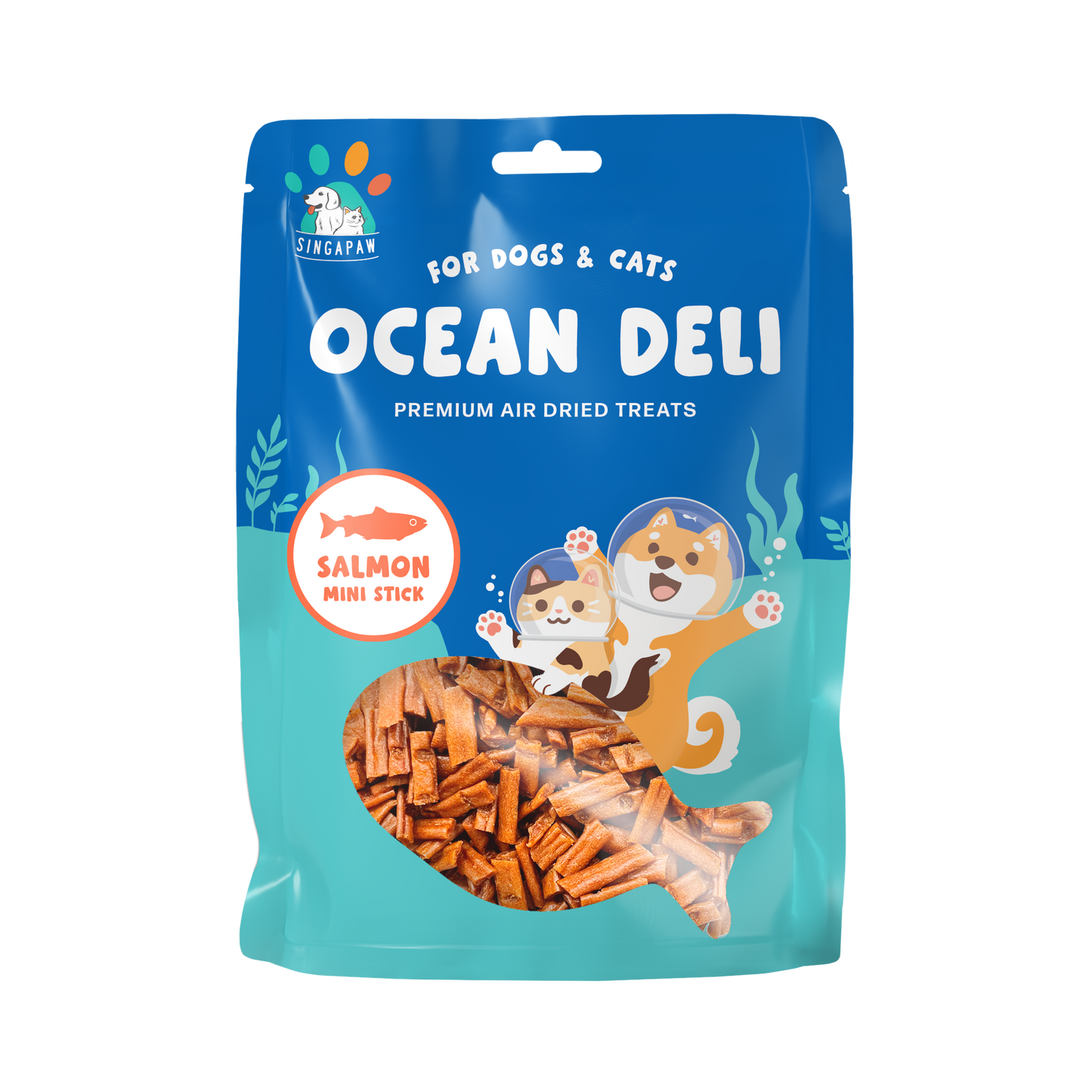 SingAPaw Ocean Deli Salmon Mini Stick
