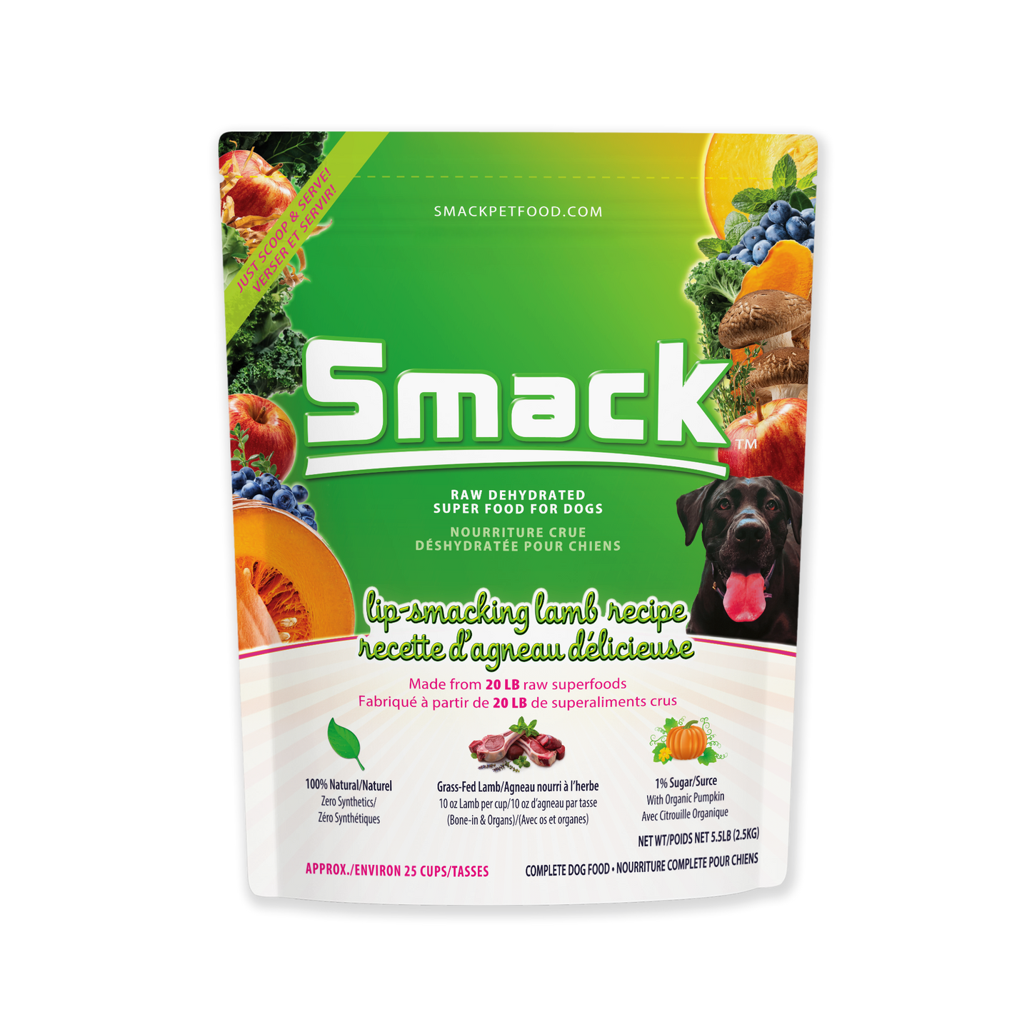 Smack Lip Smacking Lamb For Dogs [2 Sizes]