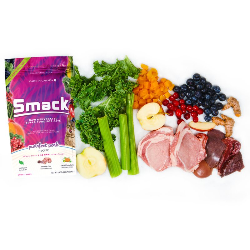 Smack Purrfect Pork Main Meal For Cats [2 Sizes]