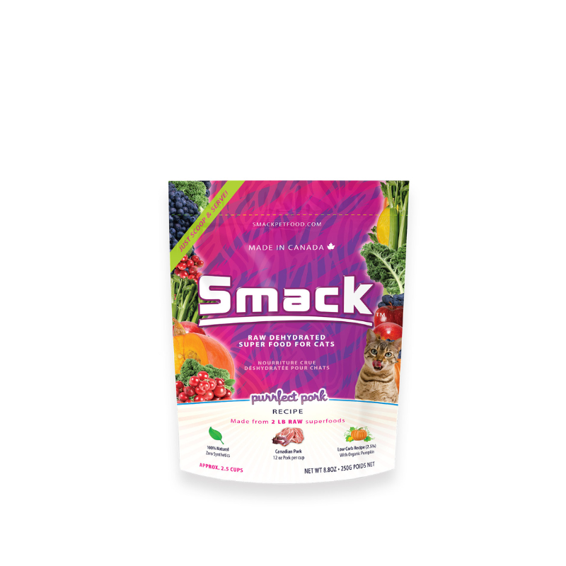 Smack Purrfect Pork Main Meal For Cats [2 Sizes]