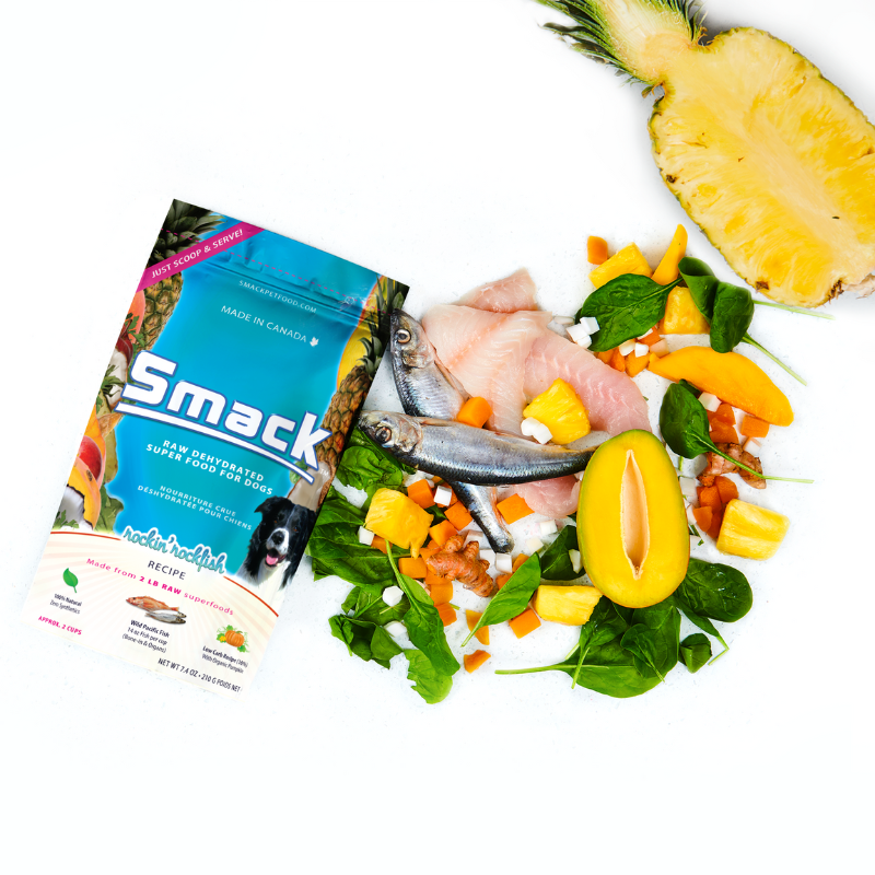 Smack Rockin Rockfish Main Meal For Dogs [2 Sizes]