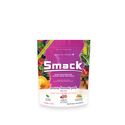 Smack Prairie Harvest Pork Main Meal For Dogs [2 Sizes]