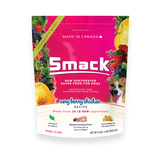 Smack Very Berry Chicken Main Meal For Dogs [2 Sizes]