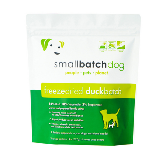 SmallBatch Freeze Dried Sliders 14oz - Duck