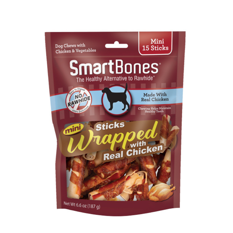 Smartbones Chicken Wrapped Sticks - [2 Sizes]