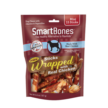 Smartbones Chicken Wrapped Sticks - [2 Sizes]